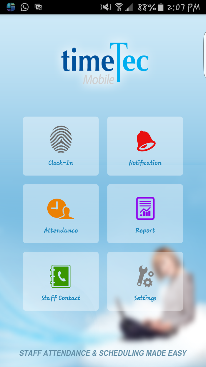 TimeTec mobile application focuses on simple and concise UX, to provide an easy and smooth experience to all its users.