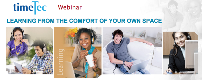 Visit TimeTec Webinar site to view future training sessions